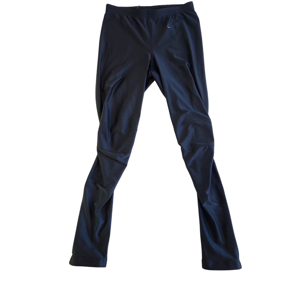 NIKE Pro Elite Compression Tights‎ Mens Large Black Track Field Speedsuit Pants